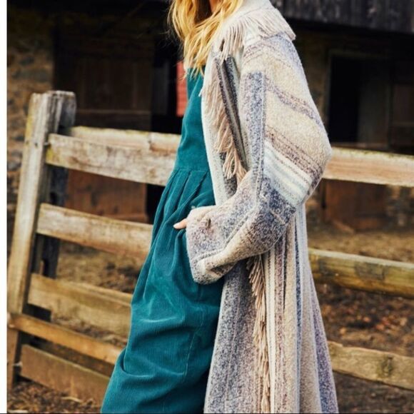 Free People Desert Fringe Coat - Picture 7 of 8